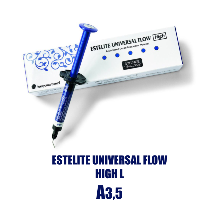 Эстелайт Юниверсал Флоу/ Estelite Universal Flow High L шприц 3г ( 1,8мл ) A3,5  высок 13853 купить