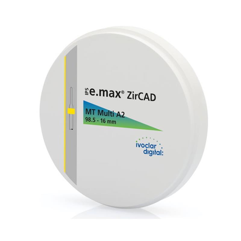 Емакс диски для фрезерования IPS e.max ZirCAD MT Multi A2 98.5-16/1 купить