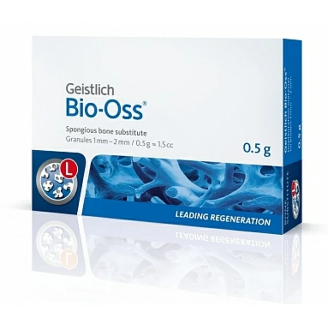 Био-осс / Bio-Oss Geistlich гранулы 0,5гр 1-2мм 58.006 (30753.1) купить