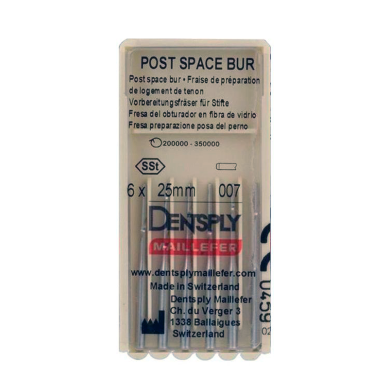 Бор д/удаления гуттаперчи Пост Спейс / Post Space Bur 007/25мм 6шт Mailler A005131300700 купить